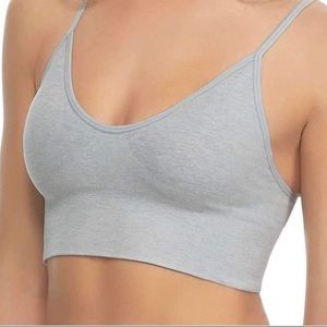 2 pack Felina Seamless T-Back Bralette. Size Small